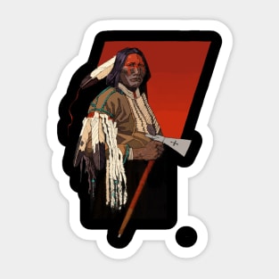 First Nations Warrior Sticker